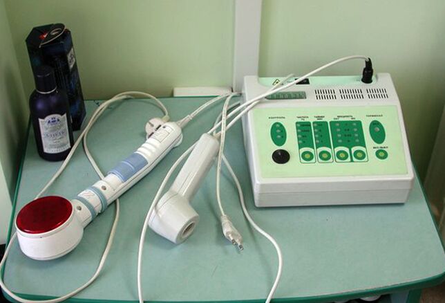 Dispositivo de fisioterapia usado para prostatite crônica